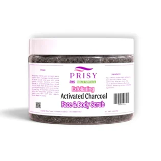 Activated Charcoal Exfoliating Face & Body Scrub
