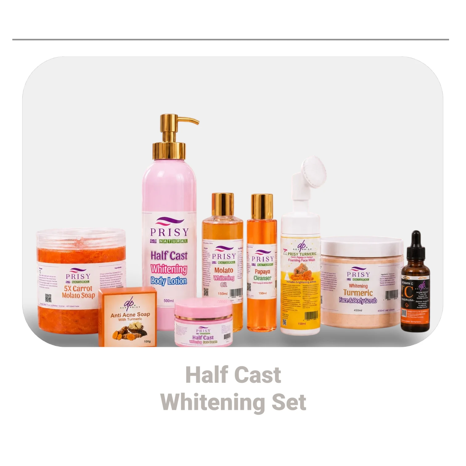 Half Cast Whitening Set